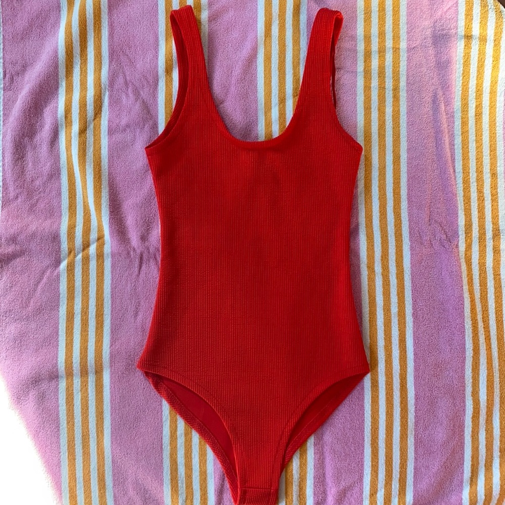 Red Bodysuit